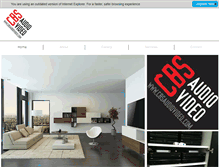 Tablet Screenshot of cbsaudiovideo.com